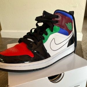 Women’s Air Jordan 1 Mid SE Multi colors DB454 001